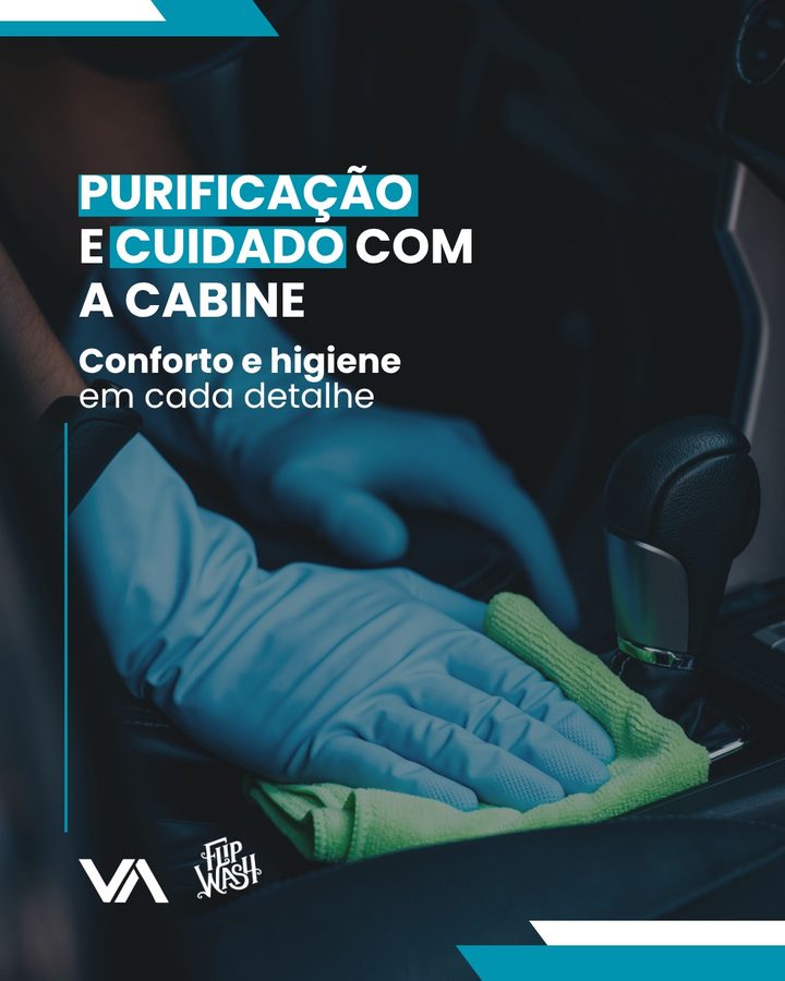 Higienização de interior — post de 24/08/2026